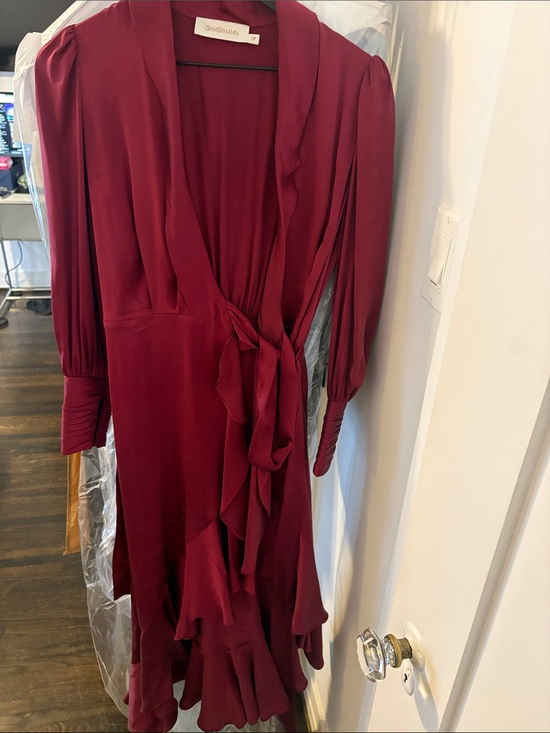 Zimmermann Dresses & Skirts - Zimmermann Deep Wine Red Blouse